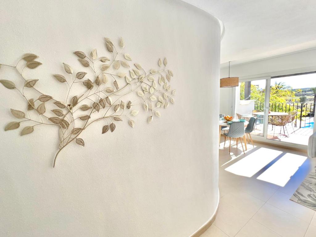 Balkón nebo terasa v ubytování Casa Hacienda Riquelme Golf Resort