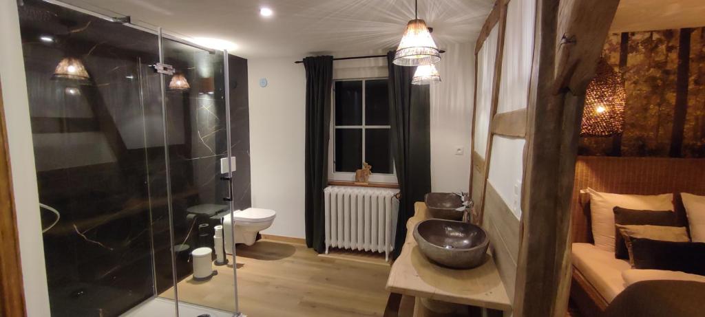 B&B La Bouverie HF - Chambre Double Avec Salle De Bain Privée