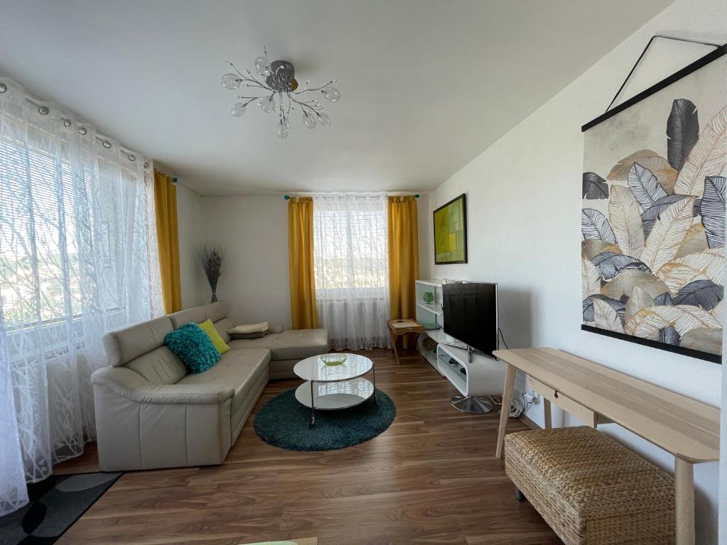Televisyen dan/atau pusat hiburan di Apartment Jan