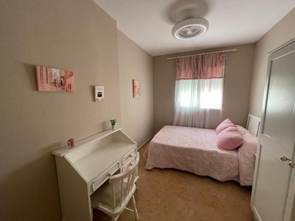 Postel nebo postele na pokoji v ubytování Casa Moraira