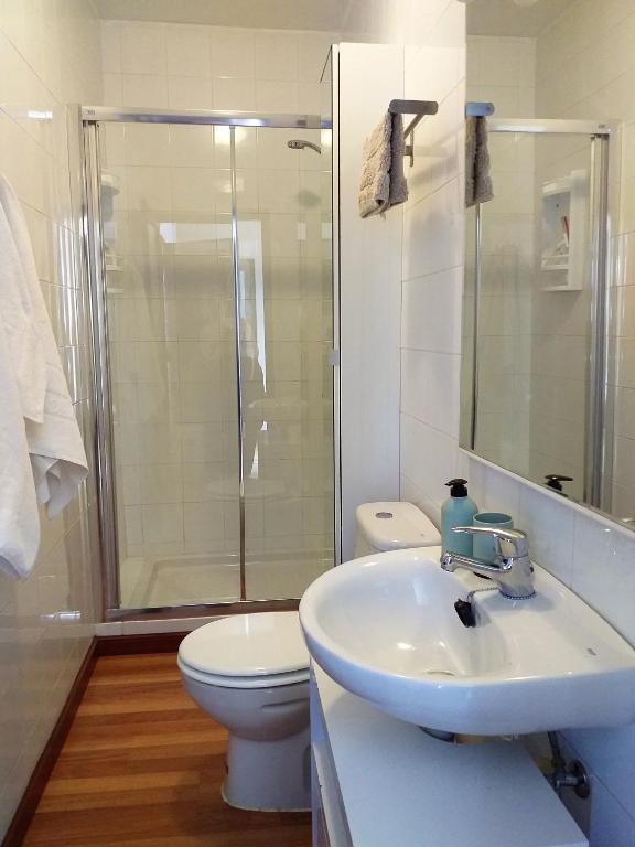 A bathroom at Las Casitas Masdache