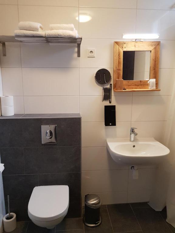 Een badkamer bij Stad & Strandhotel Elisabeth