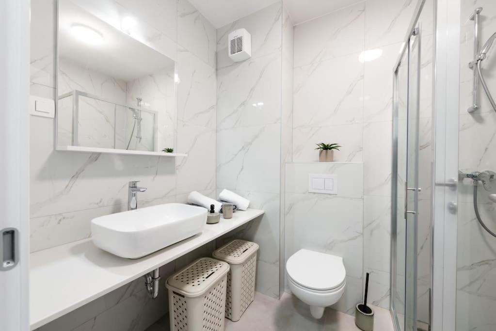 Kúpeľňa v ubytovaní Studios Manhattan