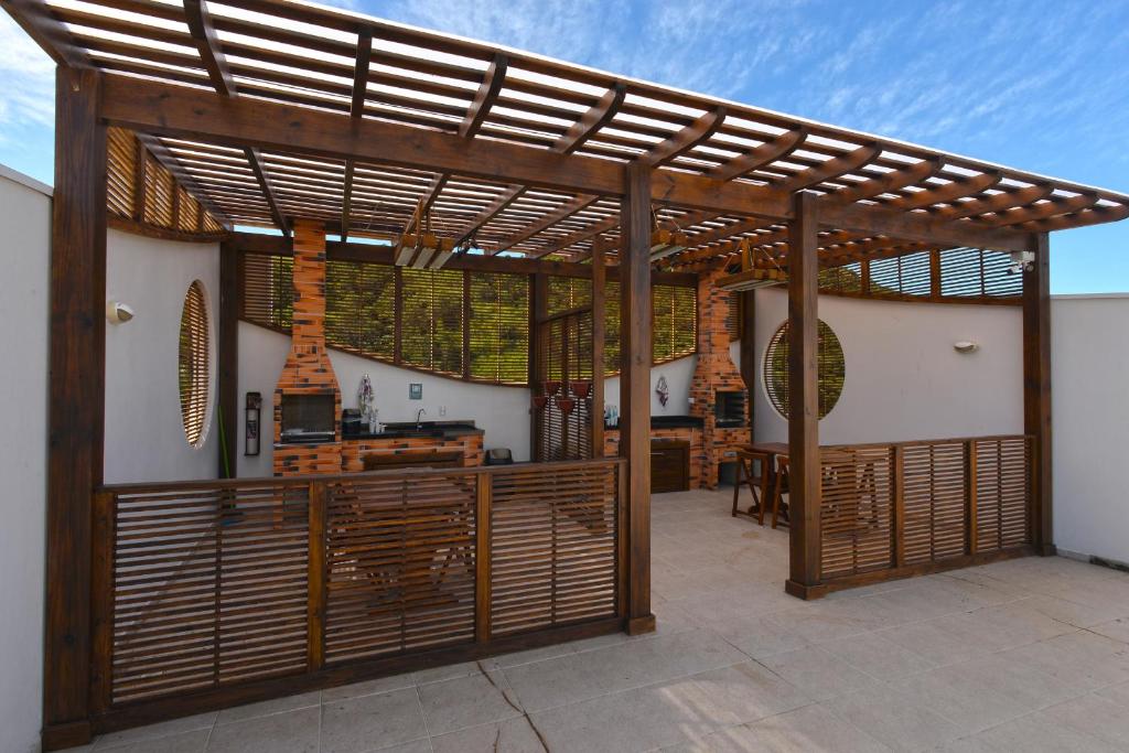Uma varanda ou terraço em Pousada Villa Maciel