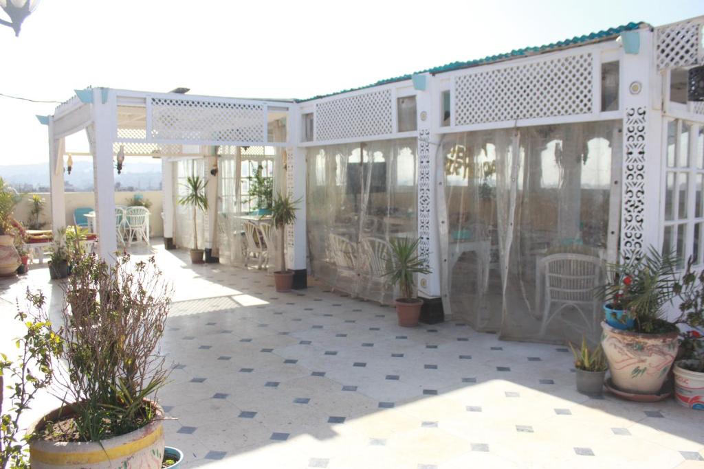 Balkón nebo terasa v ubytování Osiris Hotel Cairo