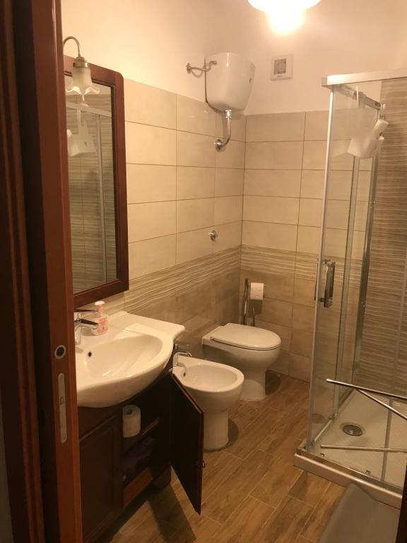 A bathroom at Da Piero e Lidia