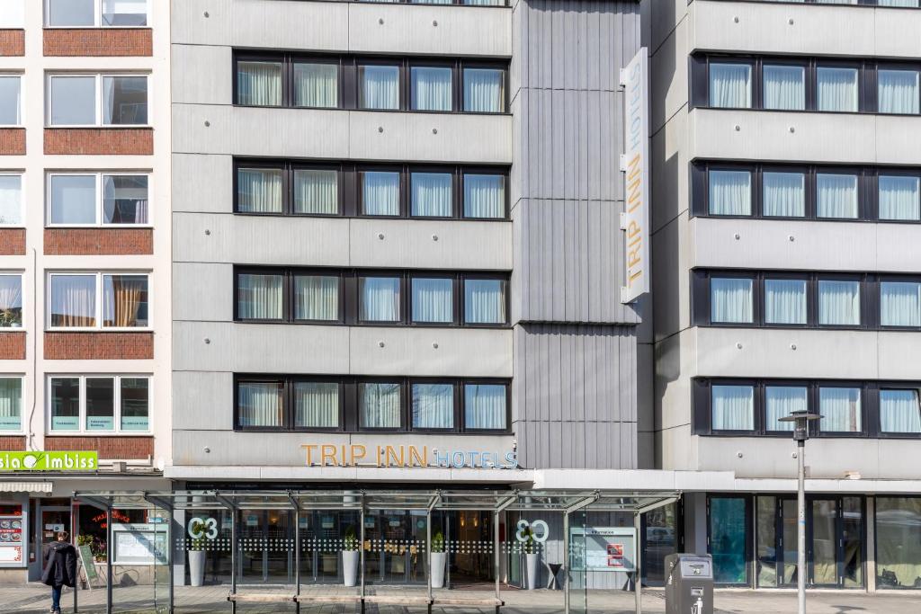Das Gebäude in dem sich das Hotel befindet