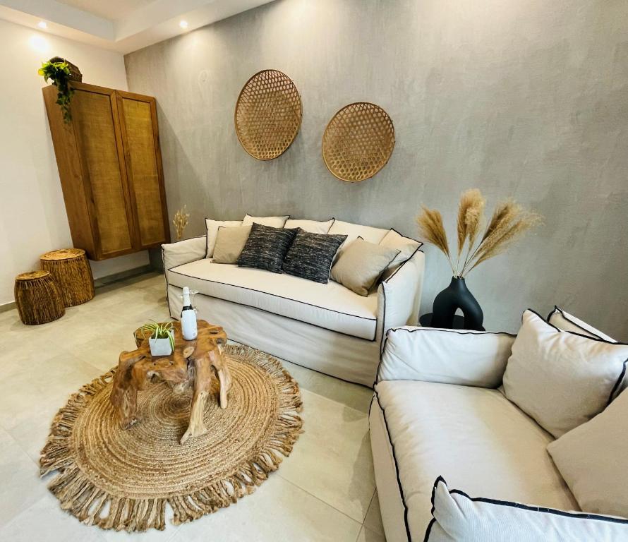 Posezení v ubytování Soho Exclusive Suites