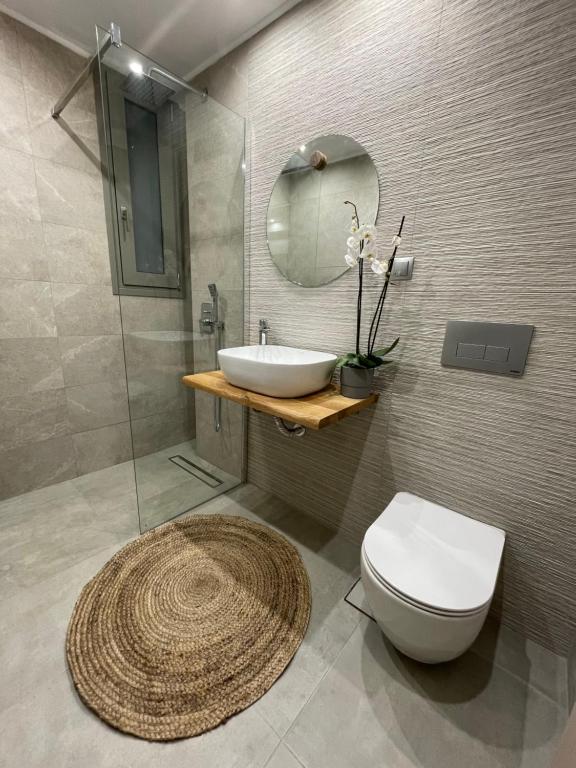 Koupelna v ubytování Soho Exclusive Suites