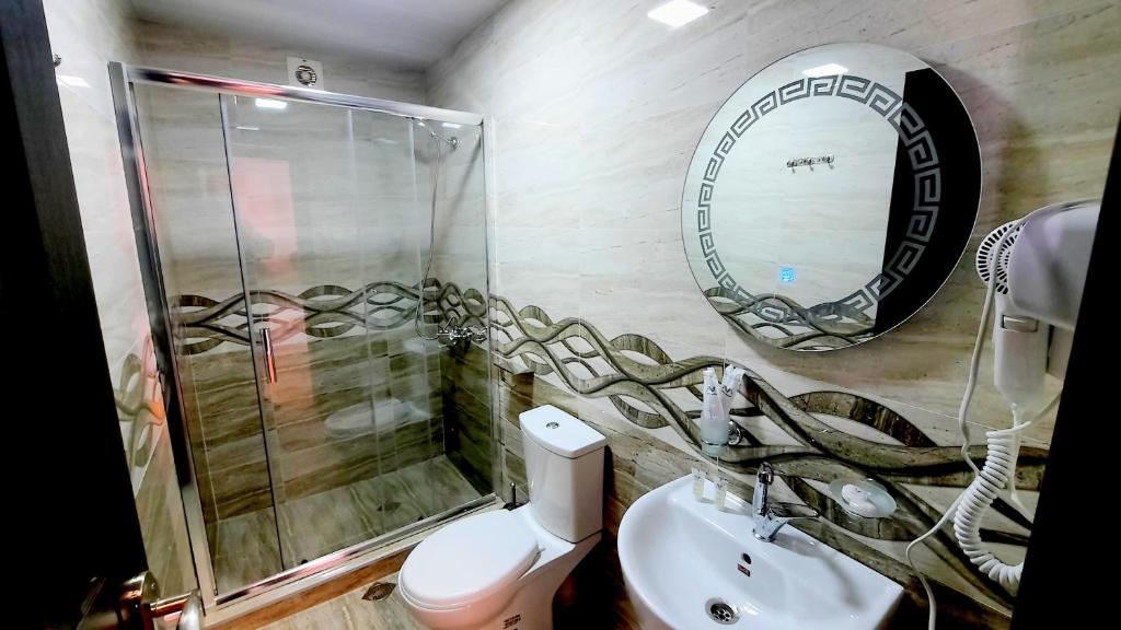 Koupelna v ubytování HOTEL KOSHKI