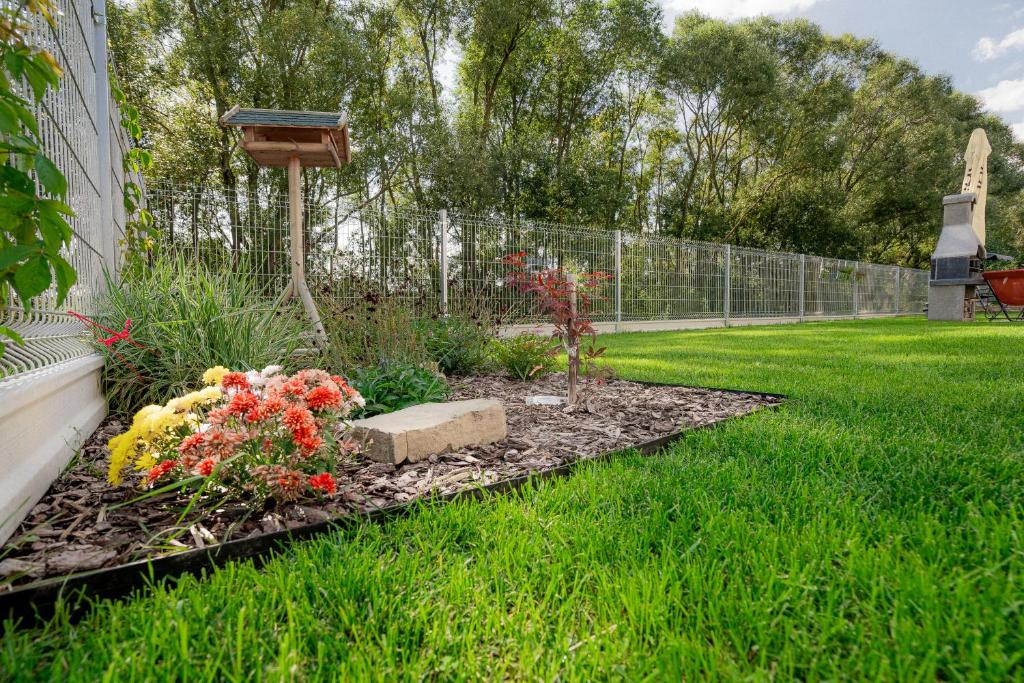 Zahrada ubytování Apartmán Milbach