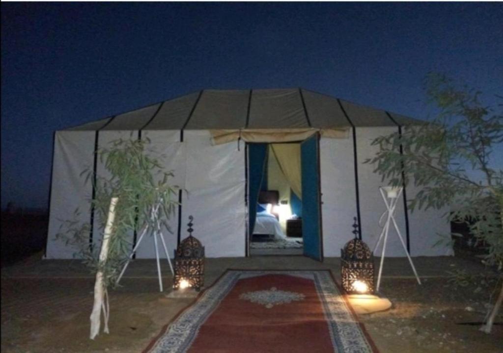 Zahrada ubytování Berber Camp
