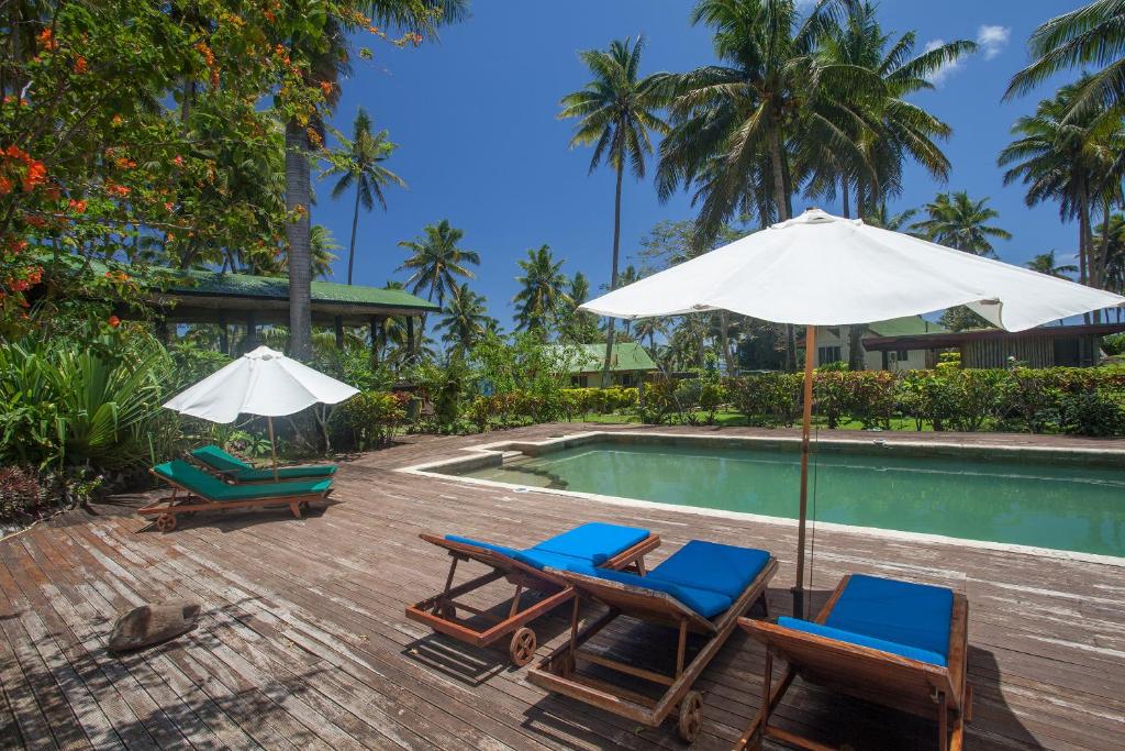 Bazén v ubytování Maravu Taveuni Lodge nebo v jeho okolí
