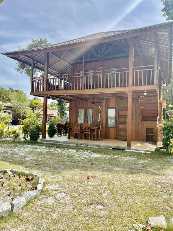 Zahrada ubytování Leebong Island Resort