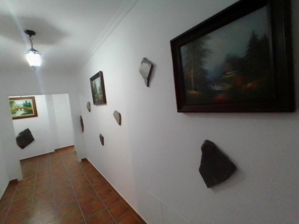 Televízia a/alebo spoločenská miestnosť v ubytovaní CASA RURAL El Paso