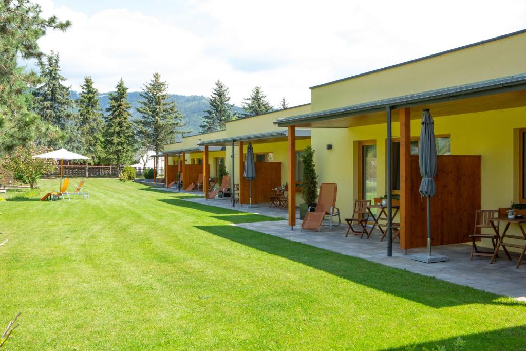 Vonkajšia záhrada v ubytovaní Landhaus Wilhelmer