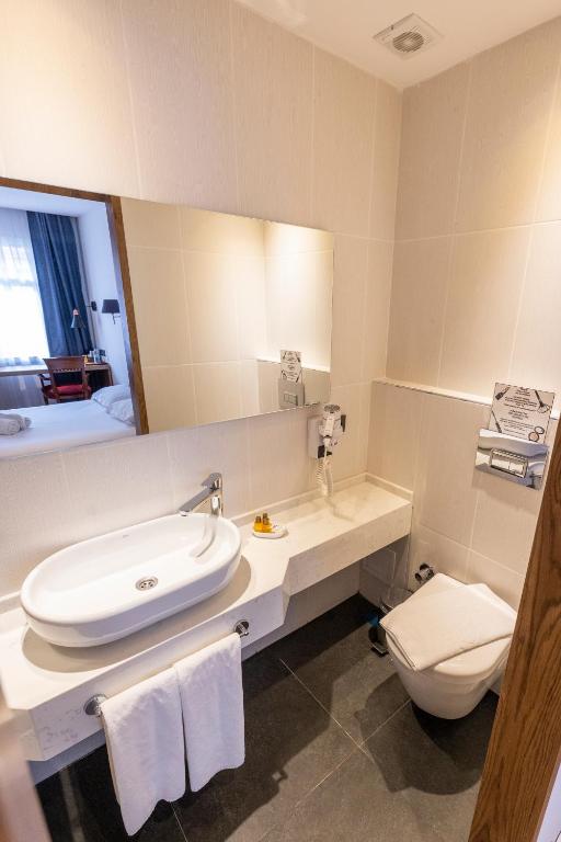 Koupelna v ubytování Armagrandi Spina Hotel-Special Category