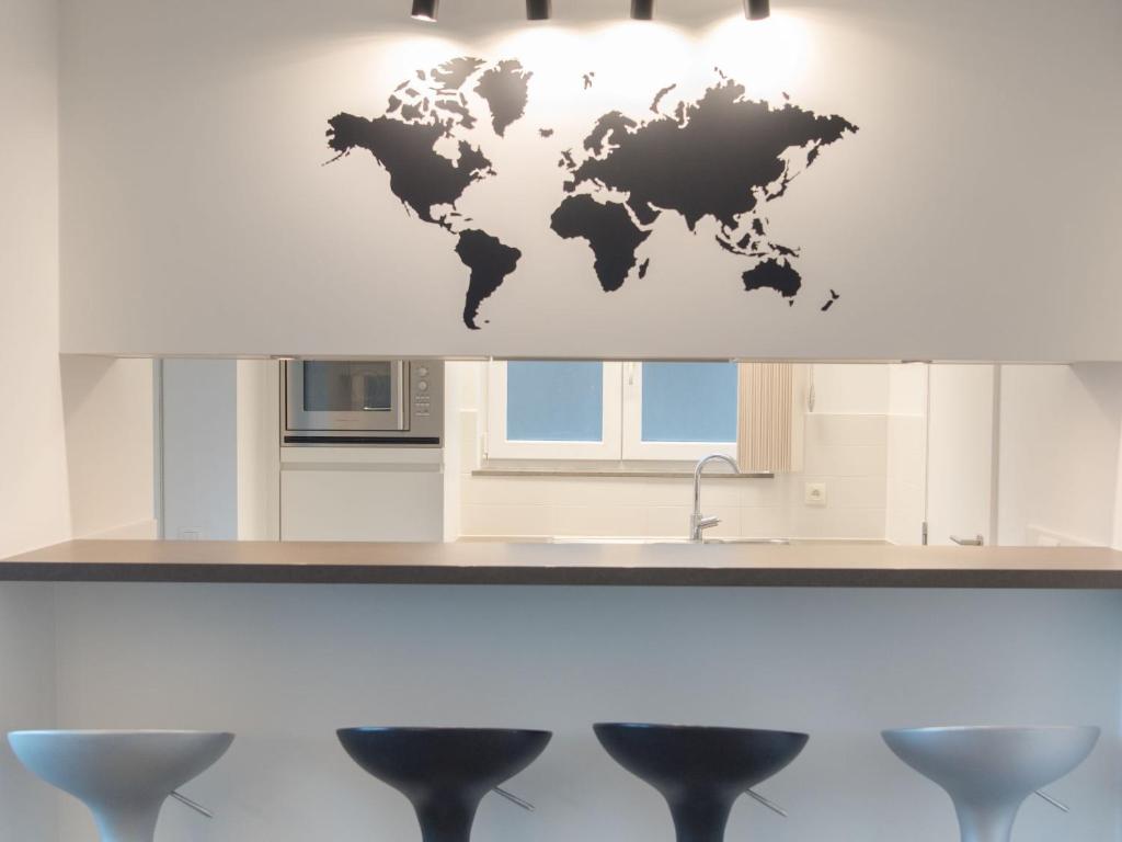 Kuchyň nebo kuchyňský kout v ubytování Apartment Ocean by Interhome