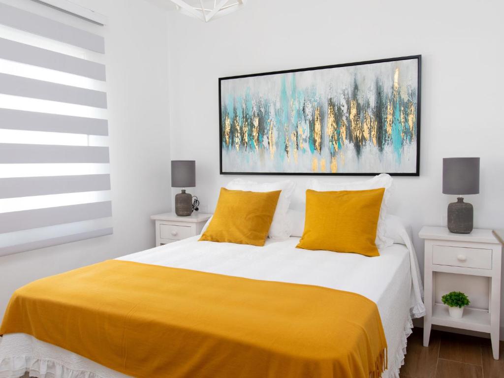 Posteľ alebo postele v izbe v ubytovaní Holiday Home Mediterraneo by Interhome