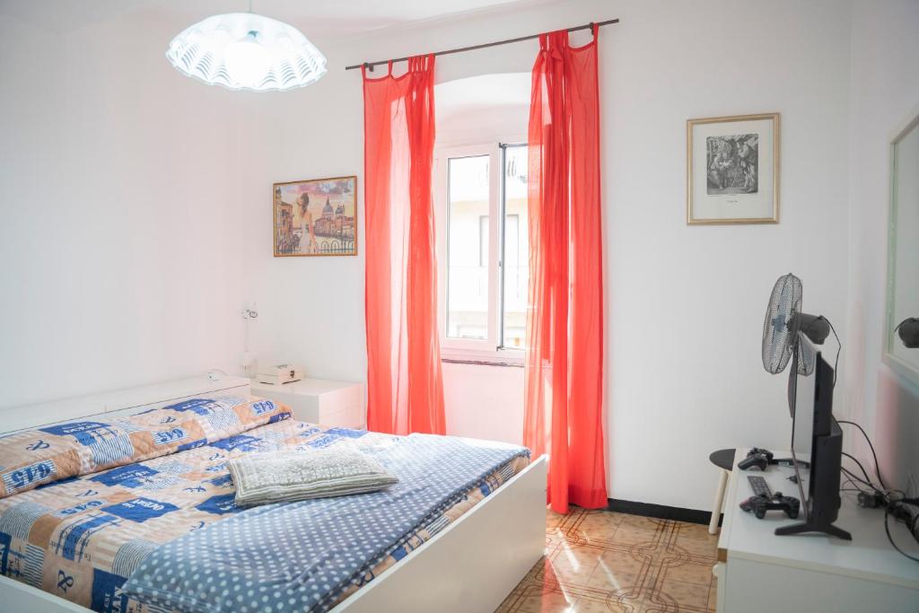 Zdjęcie z galerii obiektu 008 - Casa RIVA Vista Mare di fronte alla Spiaggia e Mare w mieście Sestri Levante