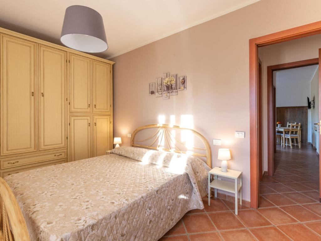 Łóżko lub łóżka w pokoju w obiekcie Apartment Benedetta by Interhome