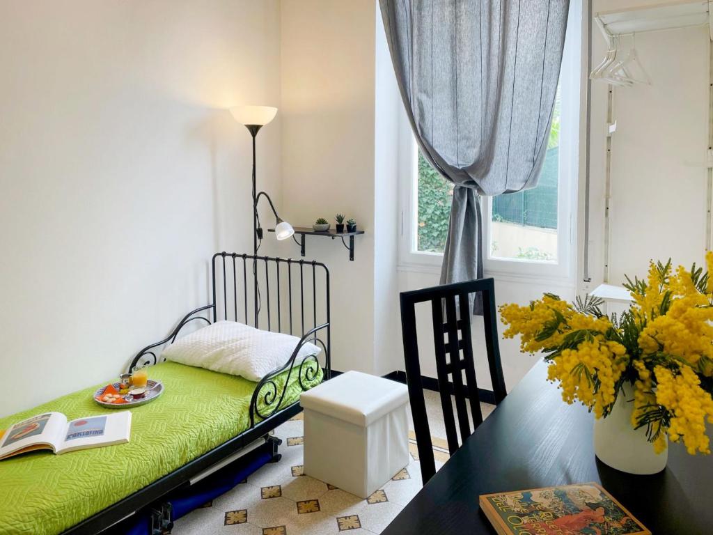 Posteľ alebo postele v izbe v ubytovaní Apartment 8 1-2 by Interhome