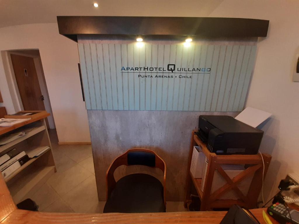 Kuchyň nebo kuchyňský kout v ubytování Apart Hotel Quillango