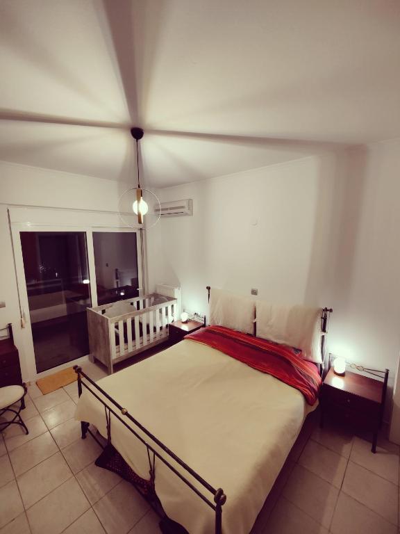 Posteľ alebo postele v izbe v ubytovaní Luxury Seaview Appartment
