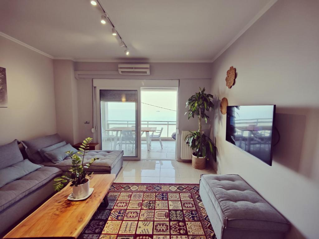 Posedenie v ubytovaní Luxury Seaview Appartment