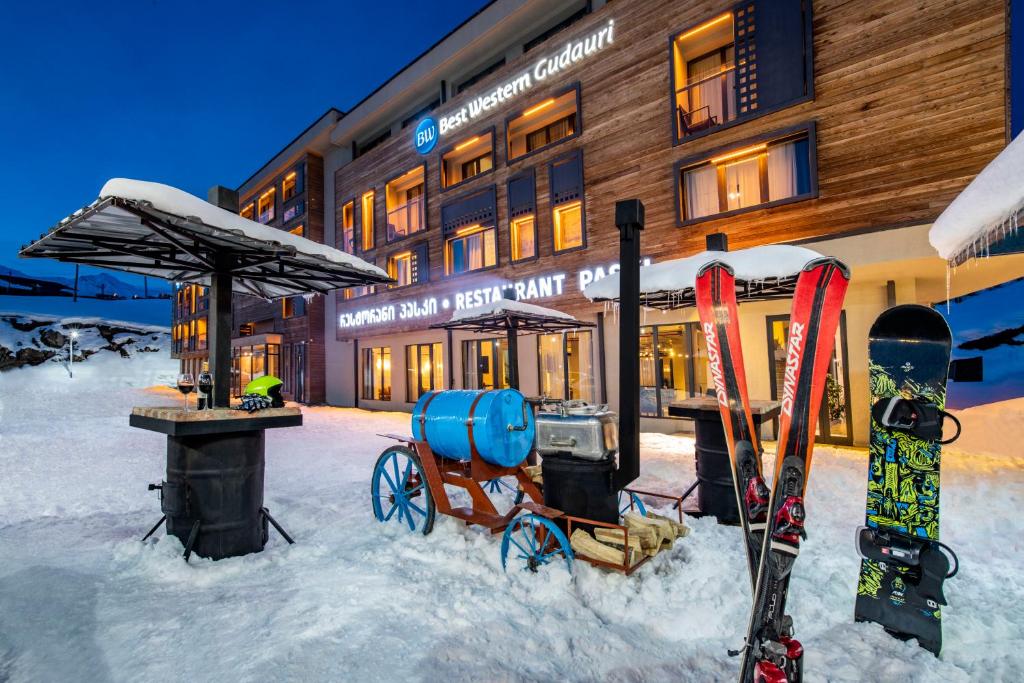 Best Western Gudauri v zimě