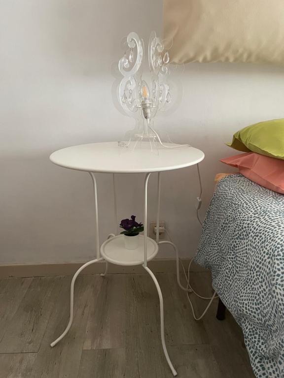 Postel nebo postele na pokoji v ubytování Appartamento luminoso