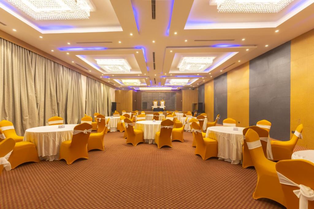 Posezení v ubytování Hotel Da Flamingo