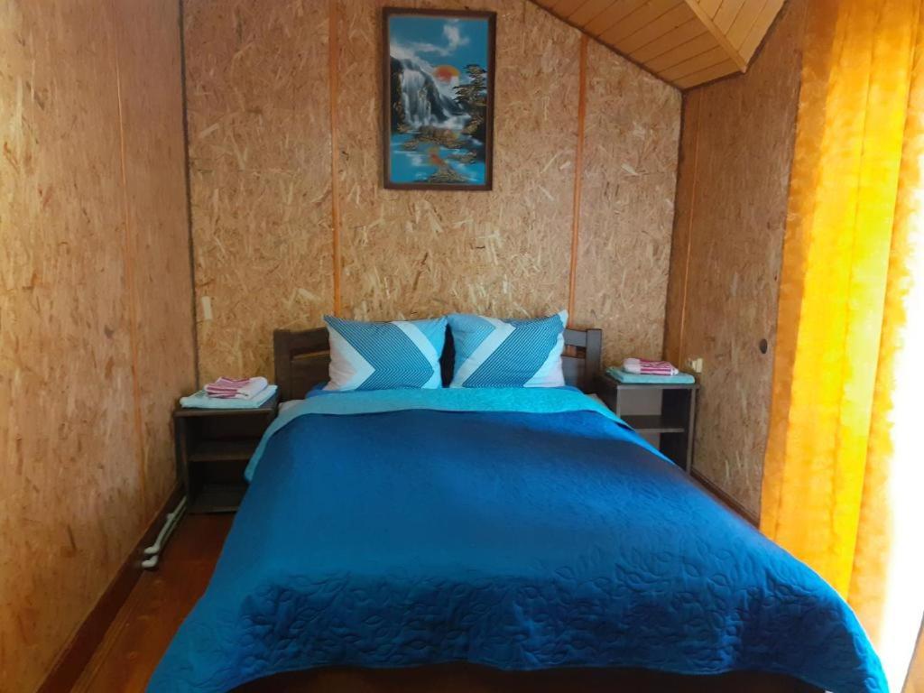 Postel nebo postele na pokoji v ubytování Mountain dew