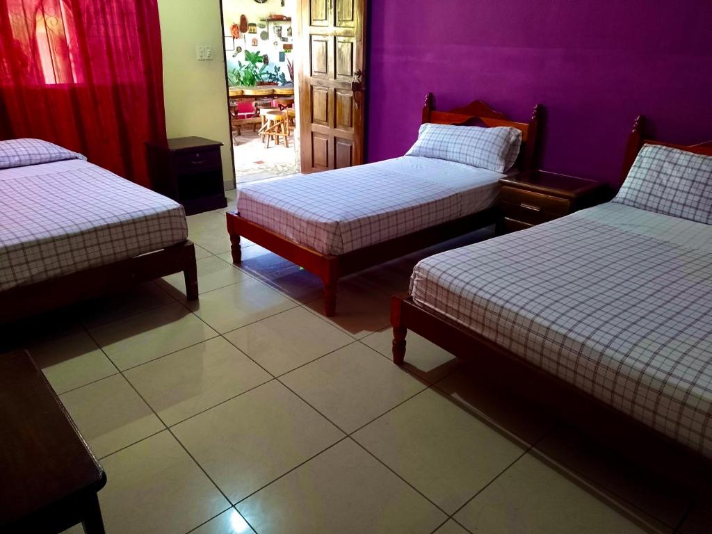 Postel nebo postele na pokoji v ubytování Casa “Doña Zoyla” B&B