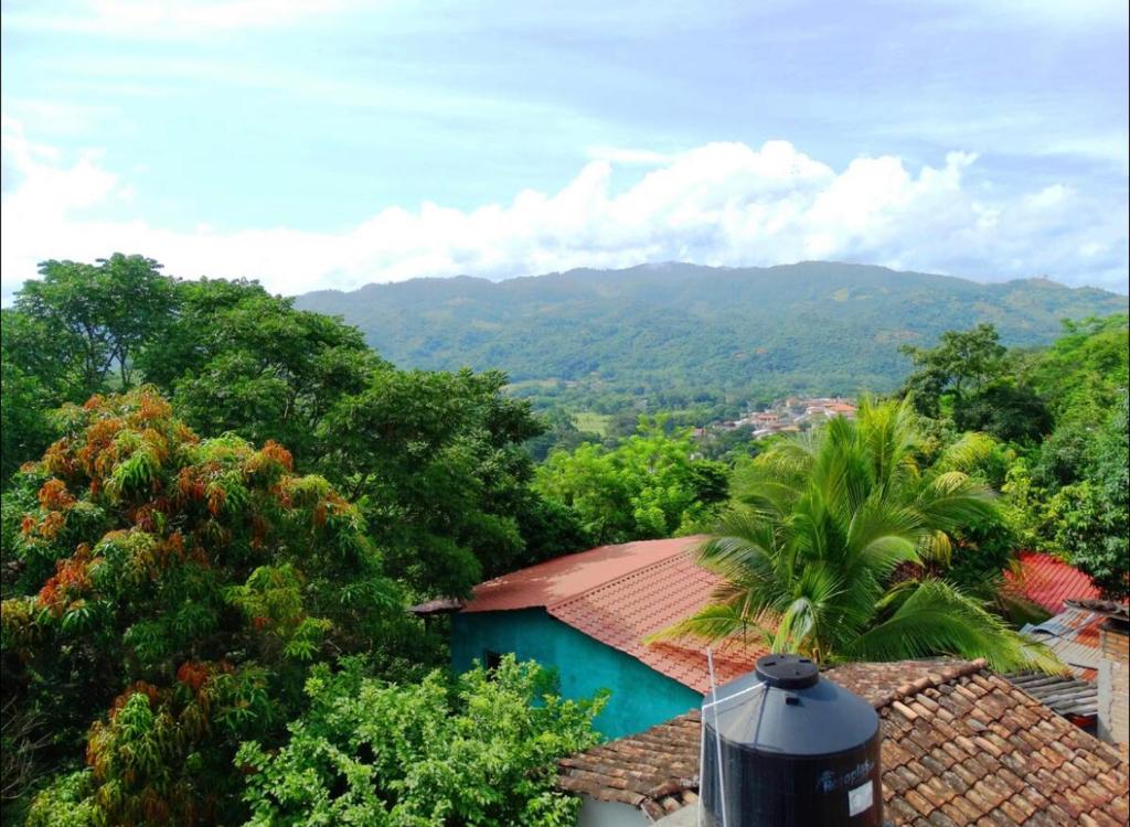Nespecifikovaný výhled na hory nebo výhled na hory při pohledu z bed and breakfast