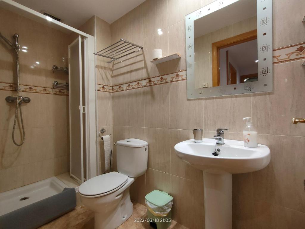 Kúpeľňa v ubytovaní LG Calafell Beach