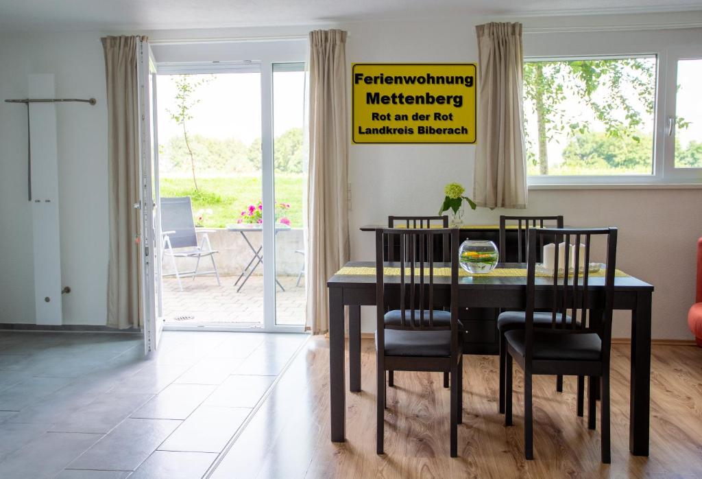 Posezení v ubytování Ferienwohnung Mettenberg