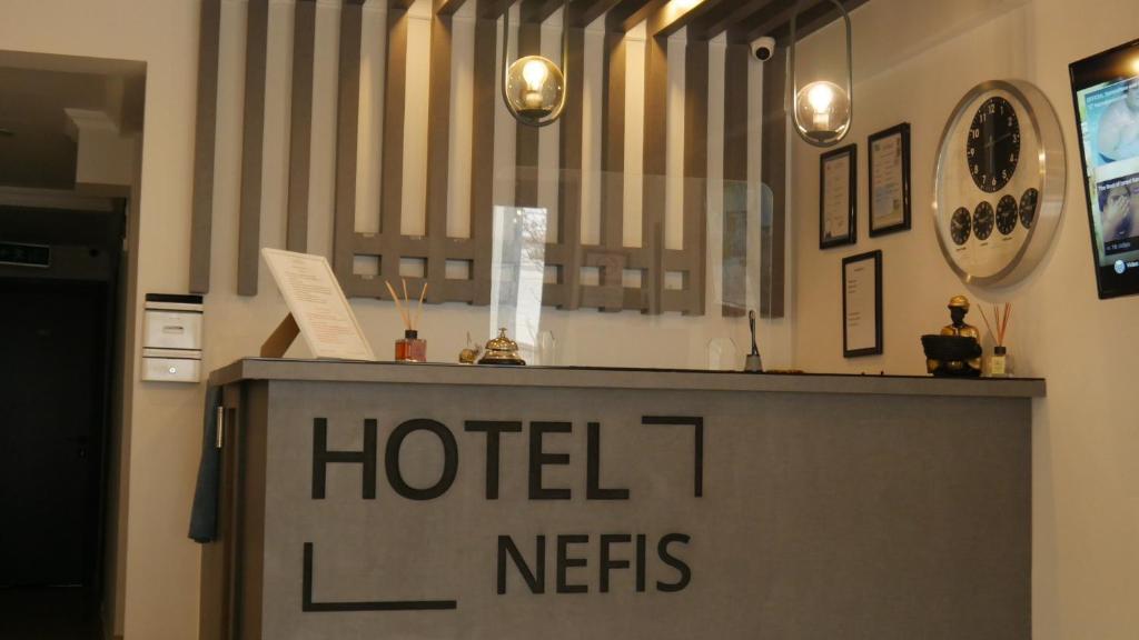 Certifikát, hodnocení, plakát nebo jiný dokument vystavený v ubytování Nefis Hotel City