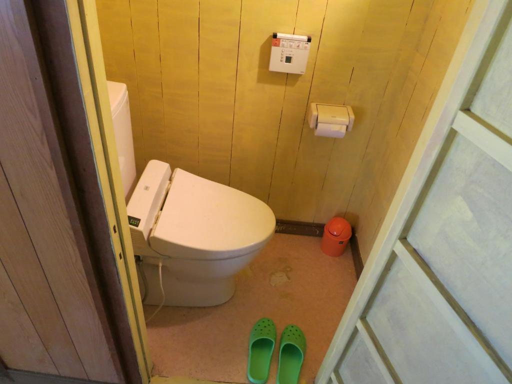 Koupelna v ubytování Guesthouse Nishiki