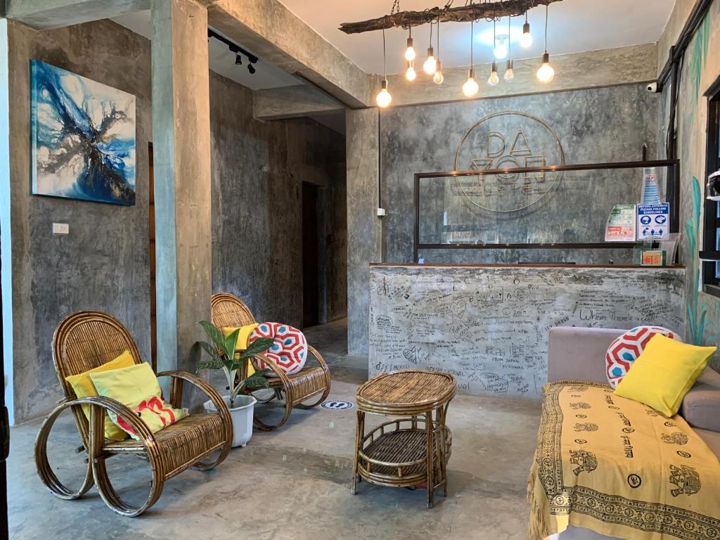 Zona de estar de Dayon Hostel