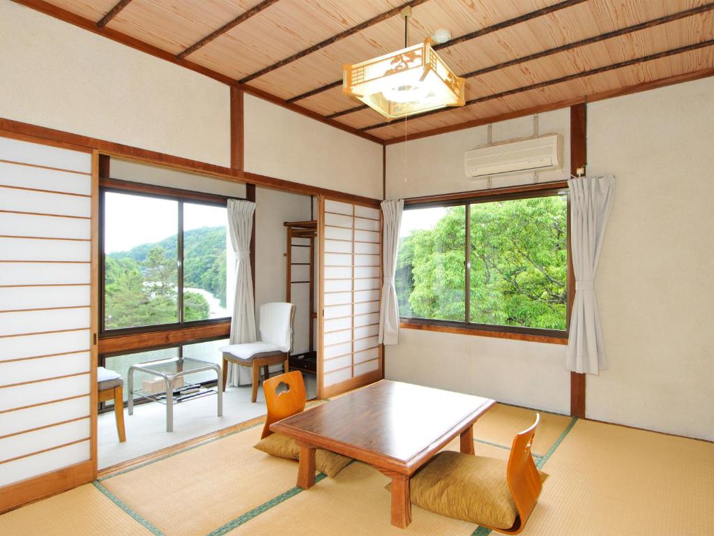 Posezení v ubytování Yumeno Onsen