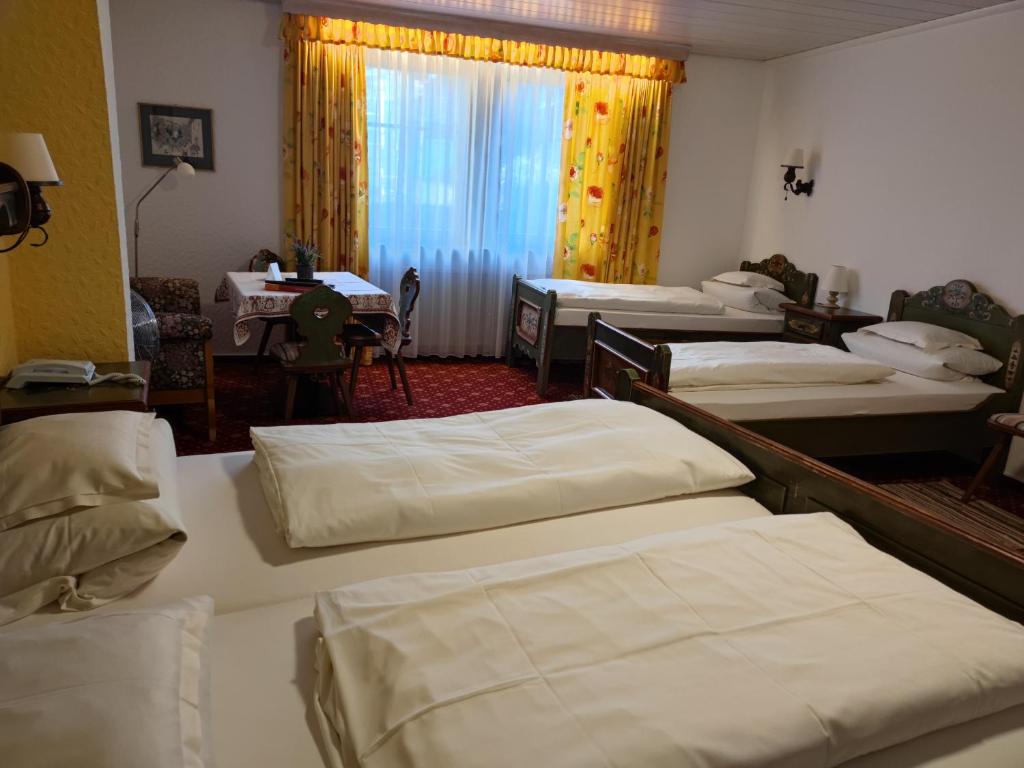 Postel nebo postele na pokoji v ubytování Tilman Riemenschneider