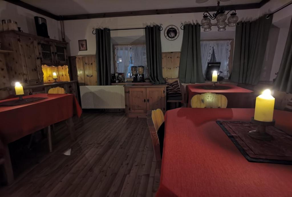 Istumisnurk majutusasutuses Haus Fiegl