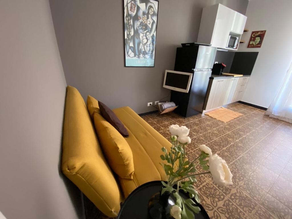 Una televisión o centro de entretenimiento en Recco - "Casa Campana" - Liguria Holidays