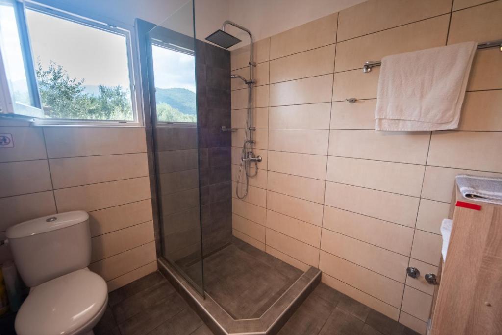 Kúpeľňa v ubytovaní Ktima Aphroditi