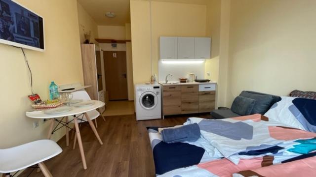 Kuchyň nebo kuchyňský kout v ubytování AFRODITA I 108 Studio Sunny Beach