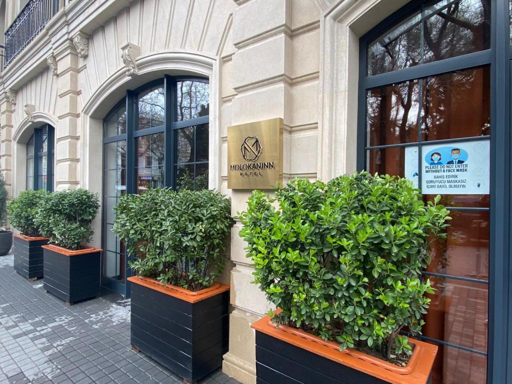 Certifikát, hodnocení, plakát nebo jiný dokument vystavený v ubytování Molokan Inn Hotel