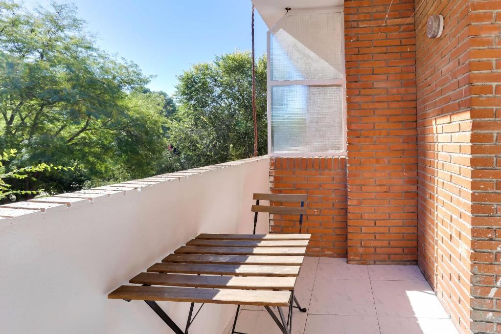 A balcony or terrace at Rooms Salomons by easyBNB