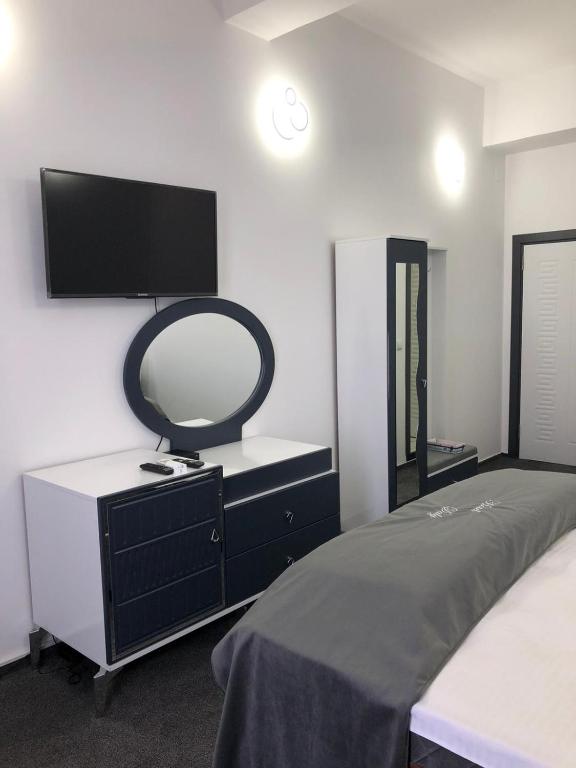 Postel nebo postele na pokoji v ubytování Hotel Daly