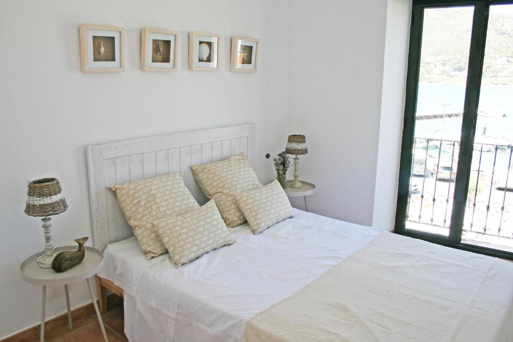 Postel nebo postele na pokoji v ubytování Apartamento con vistas al Mar